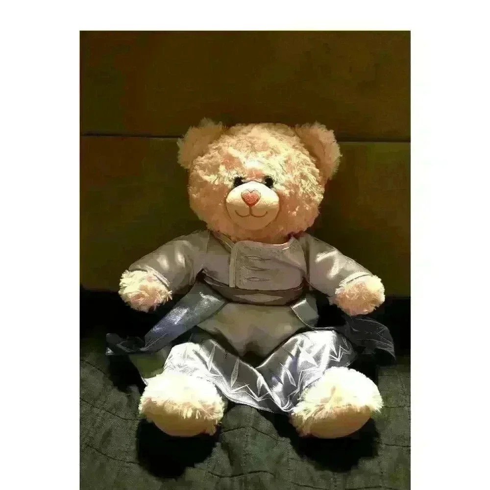 Build-A-Bear Workshop Pink Teddy Bear Disney Frozen 2 Elsa Outfit Plush Toy